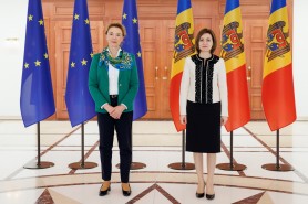 Maia Sandu a avut o întrevedere cu Secretarul General al Consiliului Europei, Marija Pejčinović Burić